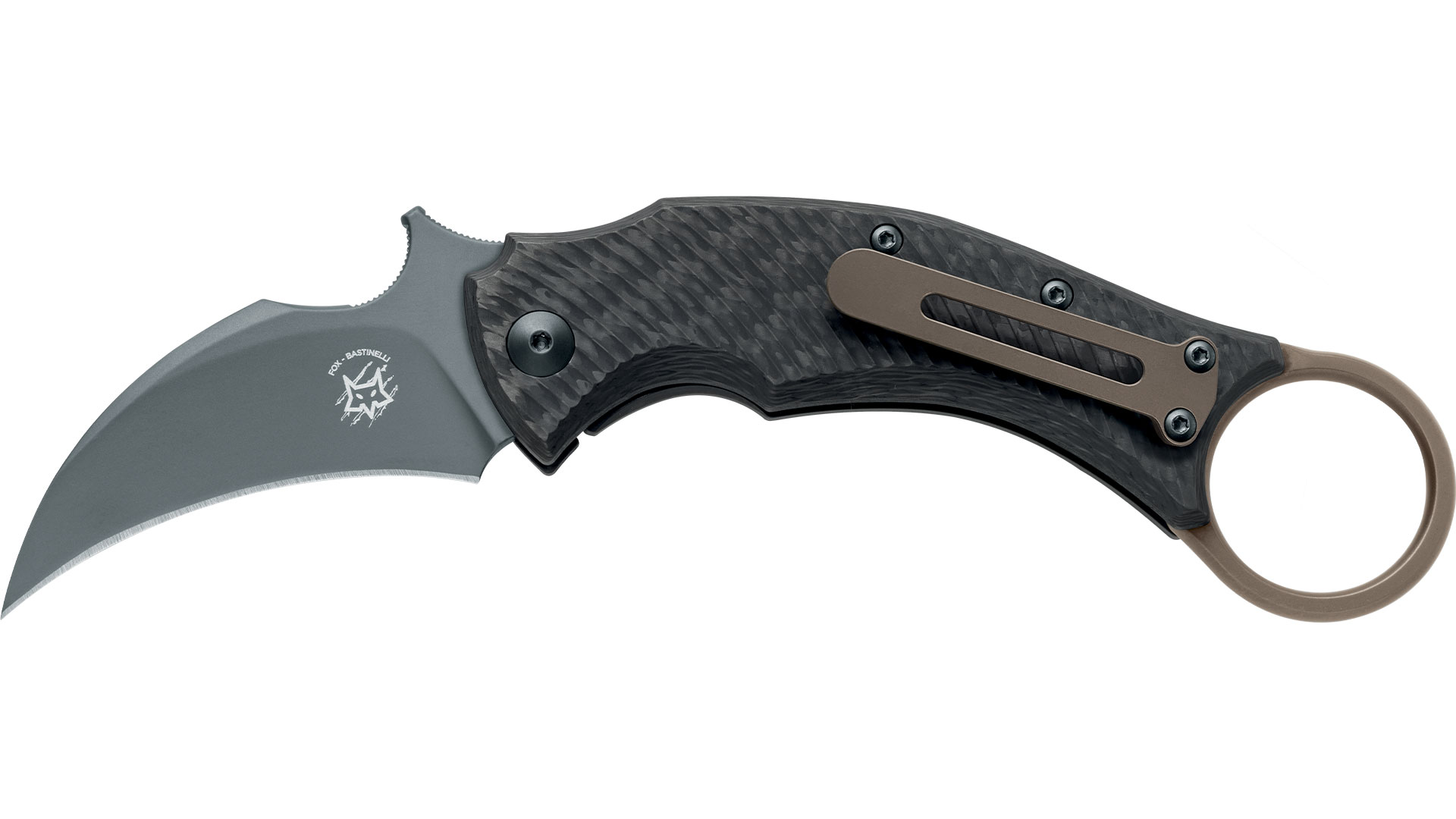 foto N��/FOX KARAMBIT BASTINELLI BLACKBIRD FX-591TicBR